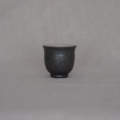 Handmade Japanese teacup. Made in Tokoname, Japan by Tokuta Fujita.