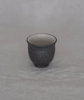Handmade Japanese teacup. Made in Tokoname, Japan by Tokuta Fujita.