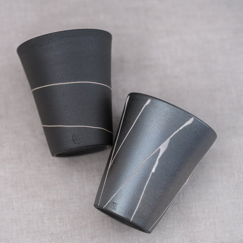 Japanese tableware. Handmade in Tokoname, Japan - Tomohiro - 280 mL